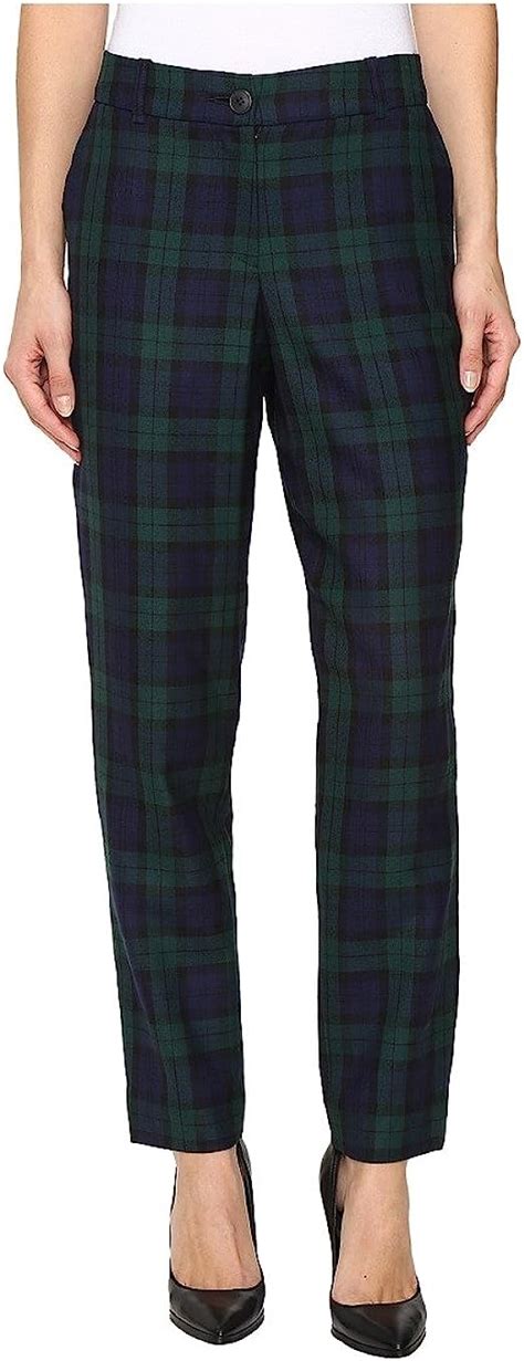 black watch tartan trousers women's.